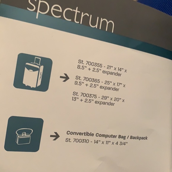 Brand New Nine West Blue Travel Bag Never Used With Original Tags! Vintage 15 yo - Picture 10 of 16